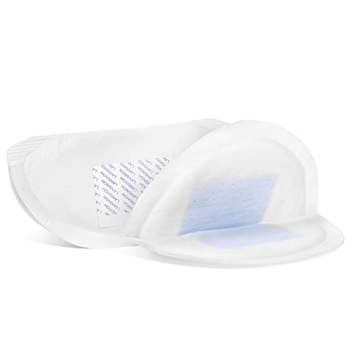 Lansinoh Discos Absorbentes de Lactancia Desechables Blue Lock, 60 unidades, Blanco (44265)