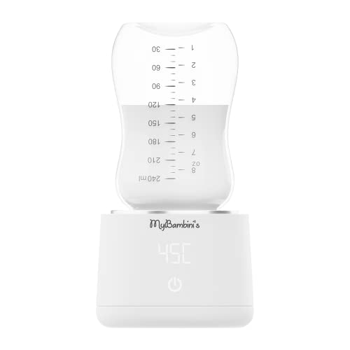 MyBambini's Calienta Biberones Portátil Coche De Agua O Leche Materna - Compatible Con AVENT Philips, Chicco, Dodie - USB Recargable...