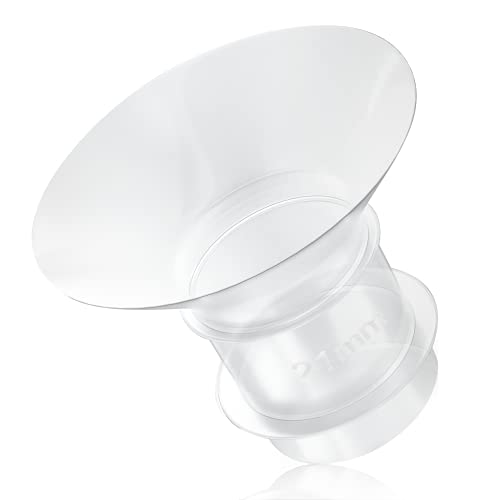 Momcozy Inserto de brida de 21 mm compatible con el extractor de leche Momcozy S9/S10/S12. Escudo de bomba de pecho usable/inserto de brida....