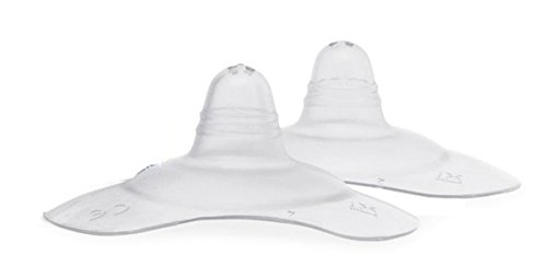 Chicco 00002253000000 - Conos para pezón (silicona, tamaño pequeño), transparente