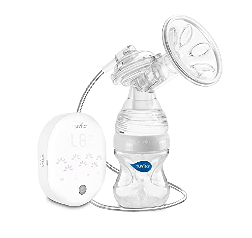 Nuvita 1287M | Materno Smart | Sacaleches Eléctricos | Extractor de Leche Materna Eléctrico | Sacaleches Eléctrico de 3 Fases | 9 Niveles...