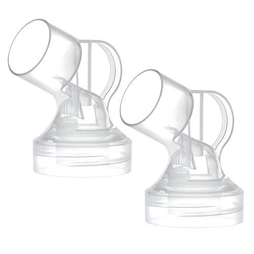 Maymom Conector compatible con Medela Breast Pumps Top Hole Version. No original Medela Pump Part; Reemplaza el conector Medela
