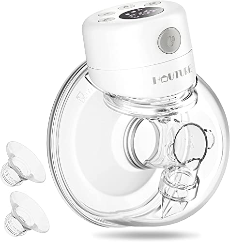 Sacaleches Electricos, HEYVALUE Sacaleches Electrico, Extractor de leche Electrico Manos Libres y Bajo Ruido con 3 Modos, 9 Niveles,...