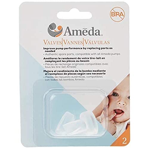 AMEDA - Lote de 2 válvulas de silicona de repuesto para sacaleches - Sin bisfenol A