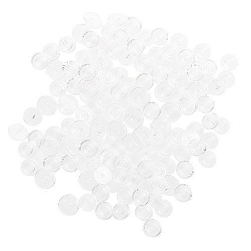 200 Sets T3 Clear Transparent Snaps Fasteners Botones De Plástico