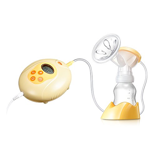 Kinyo - Bomba eléctrica para el pecho (grado hospitalario, con función de masaje automático silencioso), sacaleches