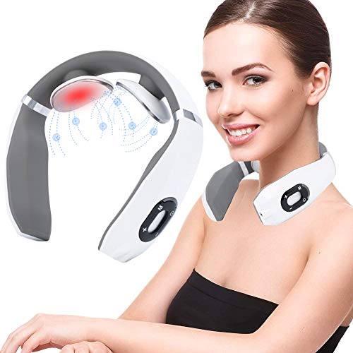 Masajeador de Cuello, Masajeador Electromagnético, Masajeador de Cuello Multifunción, Cuello relajante, masajeador de cuello de pulso...