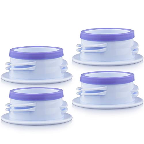 Maymom Adaptador de rosca o convertidor de botellas. Permite la entrada de la bomba Spectra S1 S2. Compatible con la botella Medela, botella...