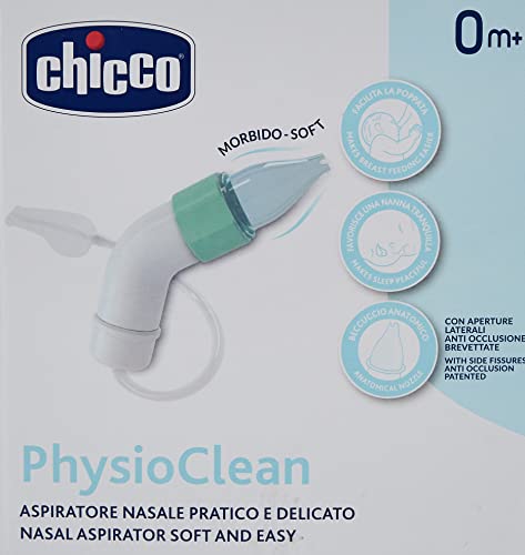 Chicco Physio Clean - Aspirador nasal con 3 sondas