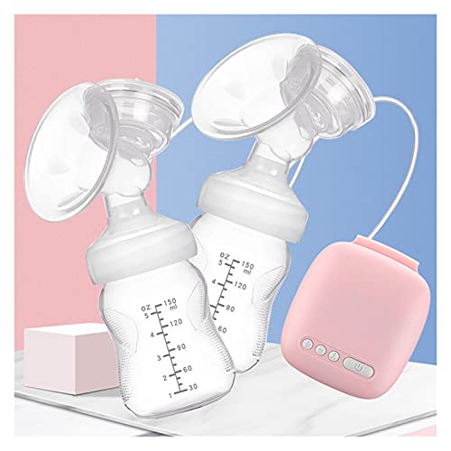 ZYF Sacaleches Eléctrico Bomba de Lactancia Materna eléctrica con Bomba de Leche Doble, función de Memoria, Free BPA, Fuerza de succión...