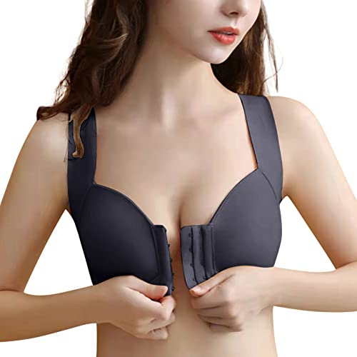 Zilosconcy Sujetador de Yoga Sujetador Deportivo para Mujer con Aros y Fina Espuma para Mujer Cruzada y Tirantes Acolchados para Yoga...