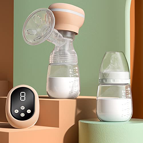 Sacaleches Elétrico, Extractor de Leche Portátil, Colector de leche con 9-niveles de modo, Botella para Sacaleches