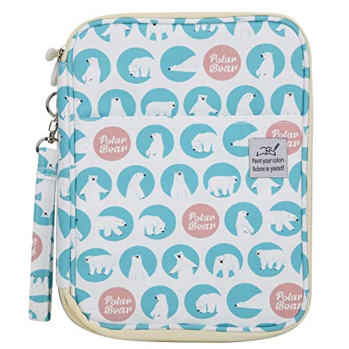 Pssopp 192 Ranuras para bolígrafo Estuche para lápices Estuche para Estudiantes Bolsa de papelería lápices de Colores portátiles...