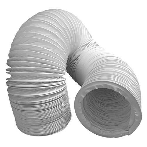 daniplus - Tubo flexible de PVC de salida de aire, 100/102 mm de diámetro, 5 m de largo, para, p. ej., instalaciones de aire...